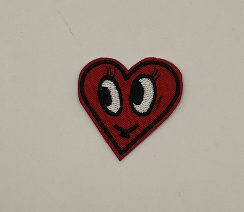 Cute small heart embroidery - small,