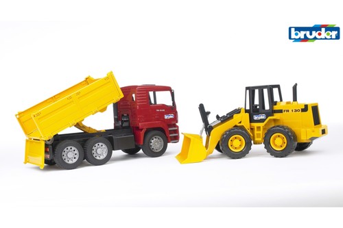 Bruder construction truck man - construction,