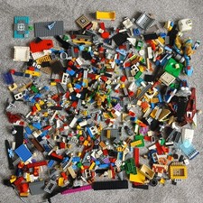 Lego Job Lot 1.8kg Of Mixed