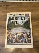 Daily Mail Newspaper 8th