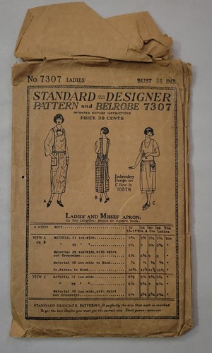 Antique sewing pattern - antique!,
