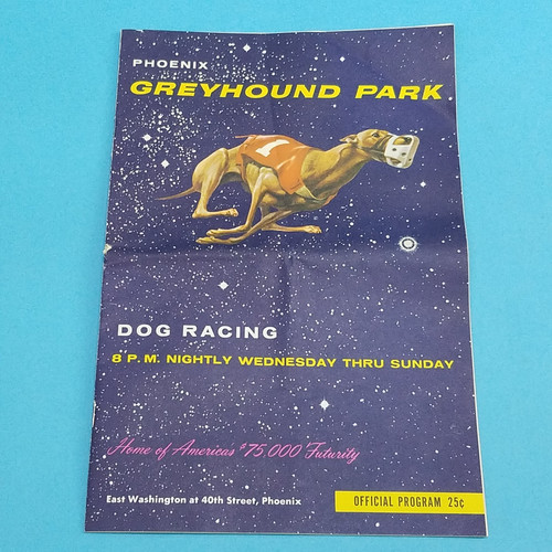 Vintage 1964 greyhound park - vintage,