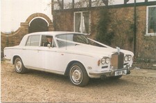 Rolls Royce Silver Shadow 1973 Postcard issued by Thought Factory