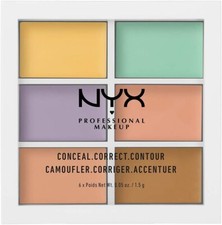 NYX Professional Makeup Colour Correcting Palette, 6 Blendable Shades *SEALED*