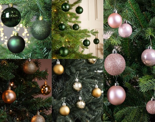 10x christmas tree balls - 10x,