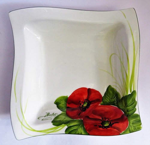 Italian hand painted square - hand,