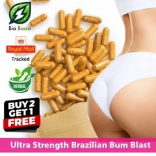 Bum Enlargement Pills, Butt Enhancer Tablets,  Tone Firm Uplift, Bigger Ass BBL
