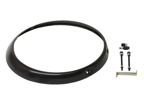 Headlight ring black - ring,