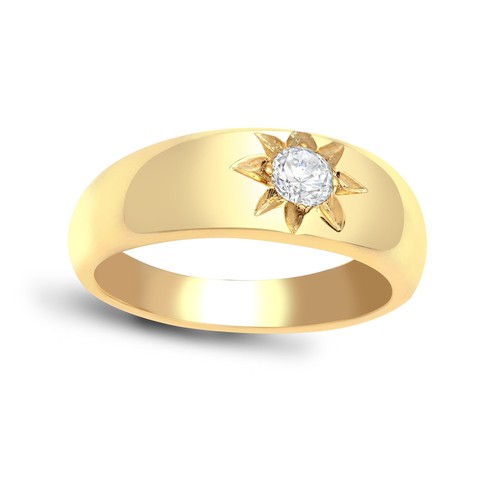 Mens 9ct gold - gold, london
