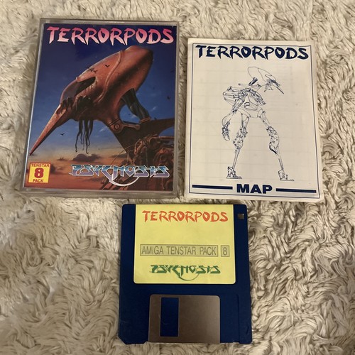 Terrorpods psygnosis commodore - terrorpods,