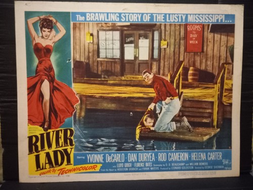 Lobby card 1948 - river, rod