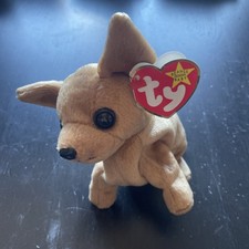 Ty Beanie Baby Tiny the Chihuahua 1998 Soft Plush Toy With Tags