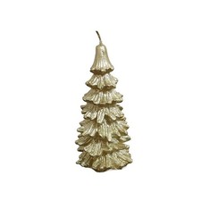 Gold Christmas Tree Shaped