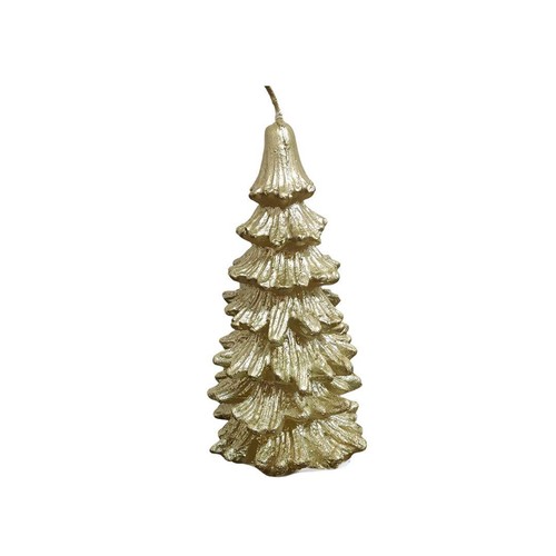 Gold christmas tree shaped - christmas,