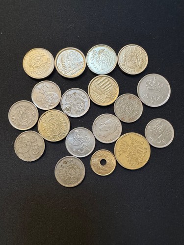 Collection spanish coins - of,