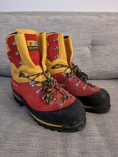 Scarpa Cumbre Mountaineering Walking Boots Red/Orange, Size 46