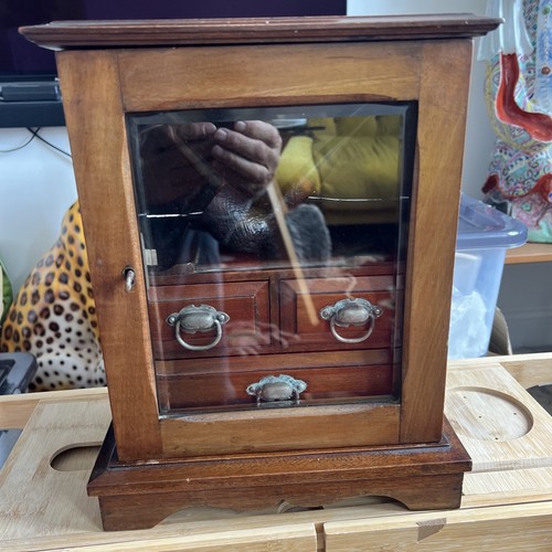 Edwardian smoking cabinet - cabinet, as