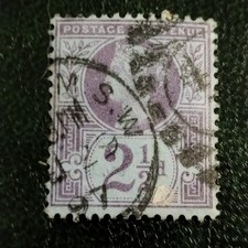 GB Queen Victoria two half