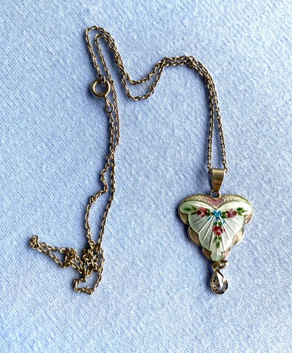 Edwardian art nouveau pendant - art,