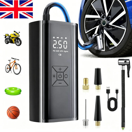 Car tyre inflator cordless - car,