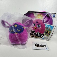 BOXED****HASBRO FURBY CONNECT PINK ELECTRONIC PET TOY WITH EYE MASK****VGC