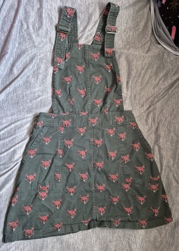 Run fly green fox print - run,