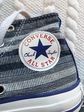Youth Converse Boy Girl Unisex Stars Stripes Flag Navy Red 13 Clean!