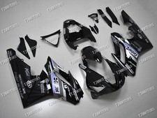For 09-12 Triumph Daytona 675 Black Grey ABS Injection Mold Bodywork Fairing Kit
