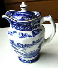 Ringtons Jug. Wade Willow Pattern Jug. Based on an original Maling 1920s design