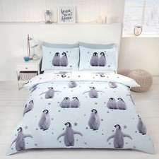 Starry Penguins Duvet Set