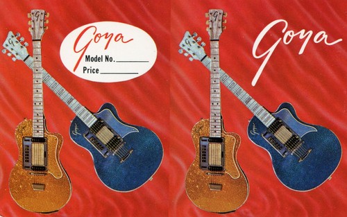 Goya guitars inc 61 west - goya,
