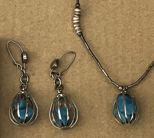 Vintage turquoise sterling - turquoise,