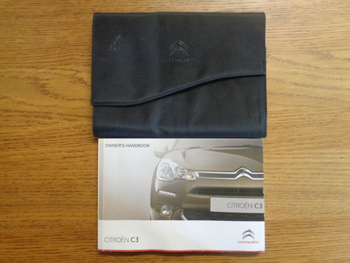 Citroen owners handbook - citroen,