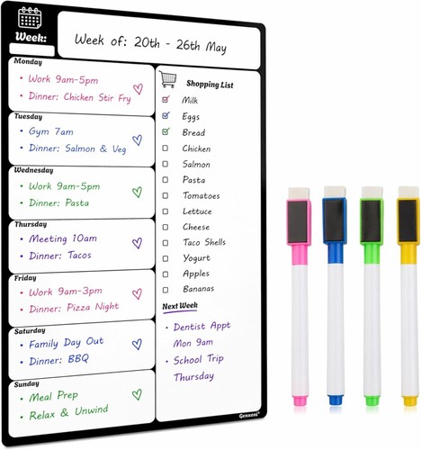 Whiteboard dry erase magnetic - whiteboard,
