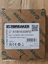 Crabtree Starbreaker Rcbo B16 61/B1630AFD - BUYU NOW @ £49.99