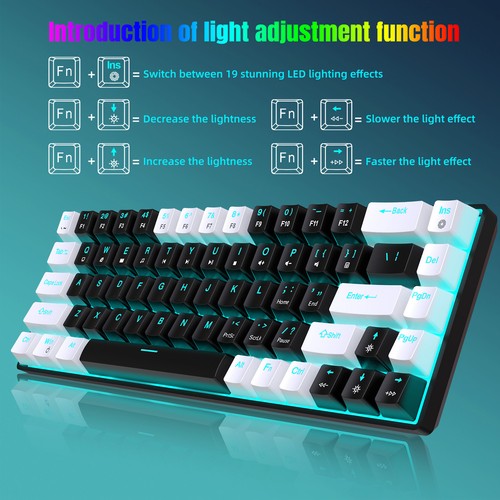 Gaming keyboard ice - gaming,