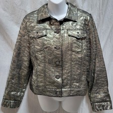 Chicos Jacket Women Sz 1 M