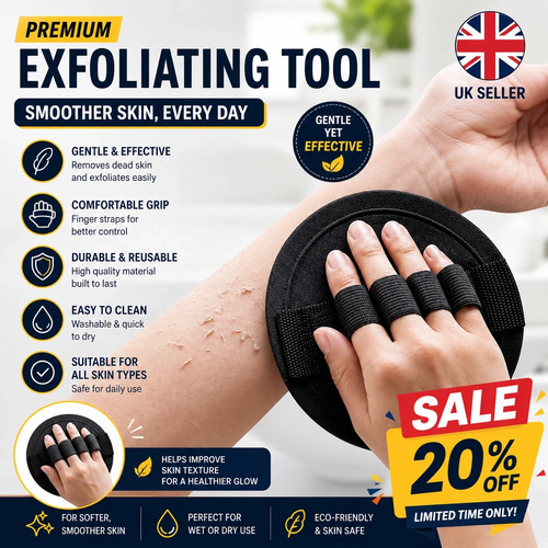 Exfoliating glove body - glove,