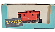 Tyco HO's Baltimore And Ohio Caboose No 404 Orange Vintage Scale Model Train Box