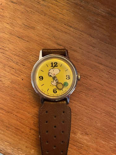 1970s timex snoopy tennis - 1970s,