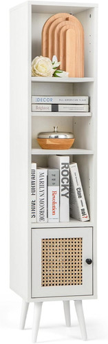 Slim bookcase oak grey - oak,