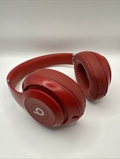 Genuine Beats by Dre Studio 3 Wireless Headphones Red. Grade A Condition