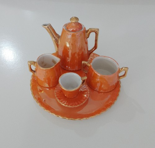 Miniature coffee tea set - coffee,