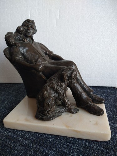 Bronze sculpture companions - sculpture, "companions"