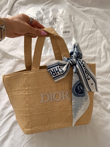 Dior gwp vip gift - dior, raffia