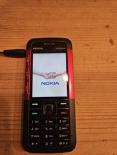 Nokia XpressMusic 5310 - Mobile Phone (T-Mobile) Black Red Fully Working