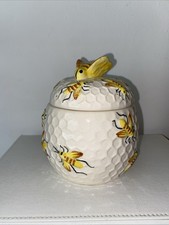 Ceramic Honey Pot Bee Design