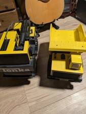 2x Vintage Metal Tonka Trucks