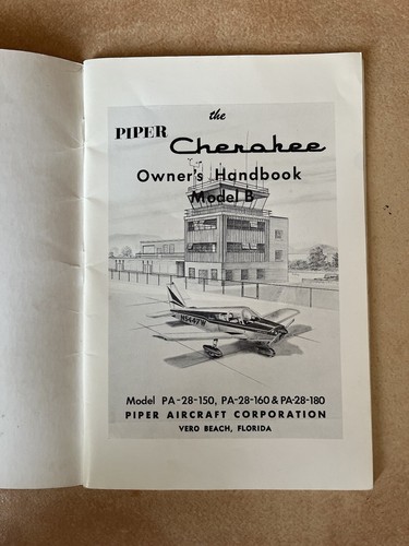 Piper cherokee model 1963 - cherokee,