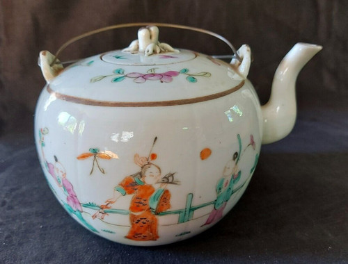 Antique chinese tea pot - chinese,